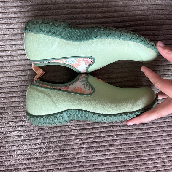 Muck Boots Women’s Muckster II Low Slip On in Green Sunflower Size 7 - Picture 5 of 7
